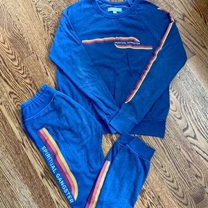 RARE Spiritual Gangster sweat set